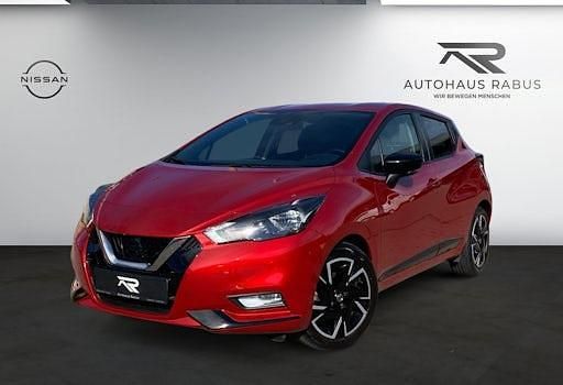 Gebraucht Nissan Micra 92 PS (67 kW) 2022 Rot Limousine