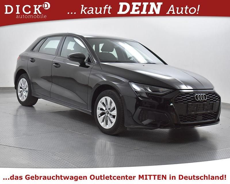 Schwarz Gebraucht 2022 Audi A3 Sportback Comfort Limousine | 20.350 € (Superpreis) - Bild 1/4