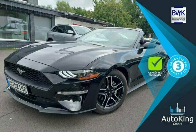 Gebraucht Ford Mustang 314 PS (230 kW) 2019 Schwarz metallic Cabrio
