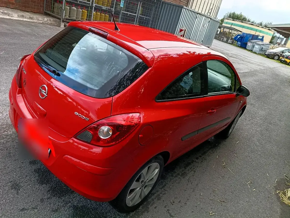 Gebraucht Opel Corsa 69 PS (50 kW) 2013 Rot Kleinwagen