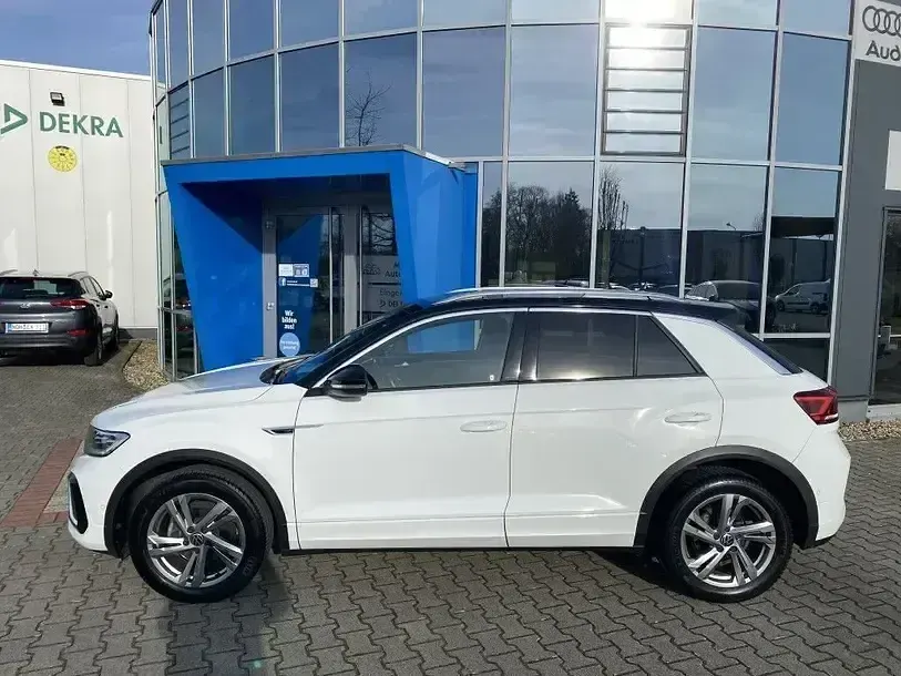 Gebraucht VW T-Roc R-line 110 PS (80 kW) 2023 Weiß SUV