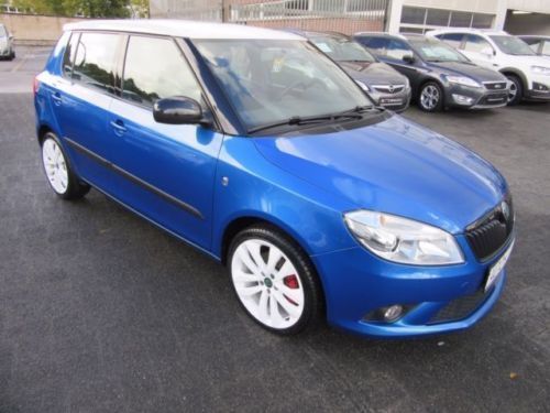 Verkauft Skoda Fabia RS Automatik Blau., gebraucht 2011 ...