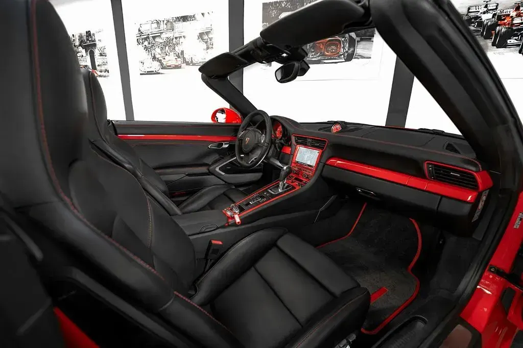 Gebraucht Porsche 991 349 PS (256 kW) 2013 Rot Cabrio