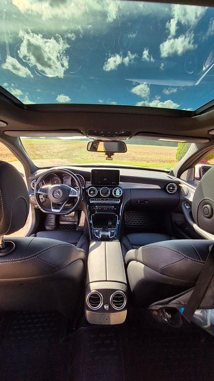 Weiß Gebraucht 2016 Mercedes C200 AMG line Kombi | 17.900 € (Guter Preis) - Bild 1/4