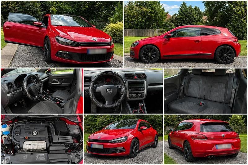 Gebraucht VW Scirocco 2009 Rot Coupé