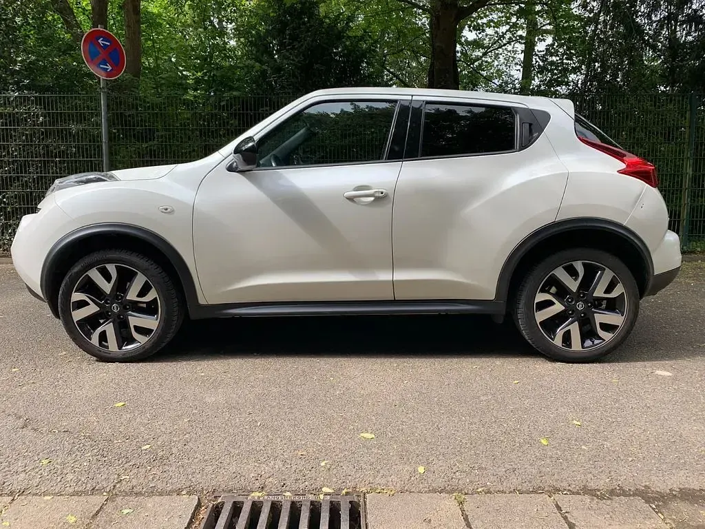 Gebraucht Nissan Juke N-TEC 117 PS (86 kW) 2014 Weiß SUV