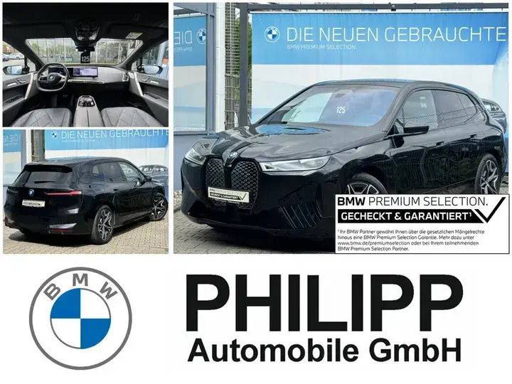 Black sapphire Gebraucht 2024 BMW iX Performance SUV | 87.840 € - Bild 1/4