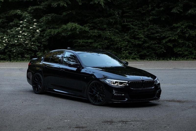 Schwarz Gebraucht 2018 BMW 540 M Performance Limousine | 52.000 € - Bild 1/4