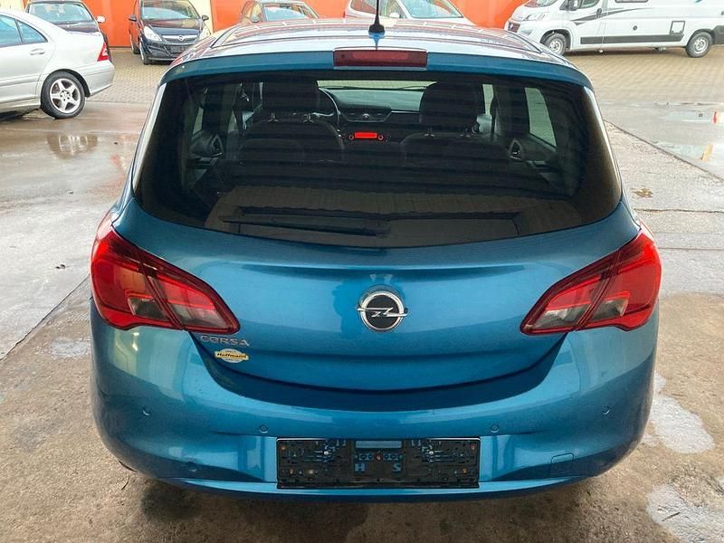Gebraucht Opel Corsa drive 90 PS (66 kW) 2016 Blau Kleinwagen