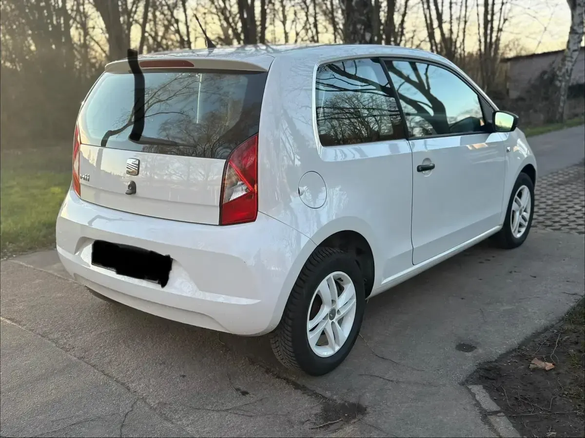 Gebraucht Seat Mii 60 PS (44 kW) 2013 Weiß Kleinwagen