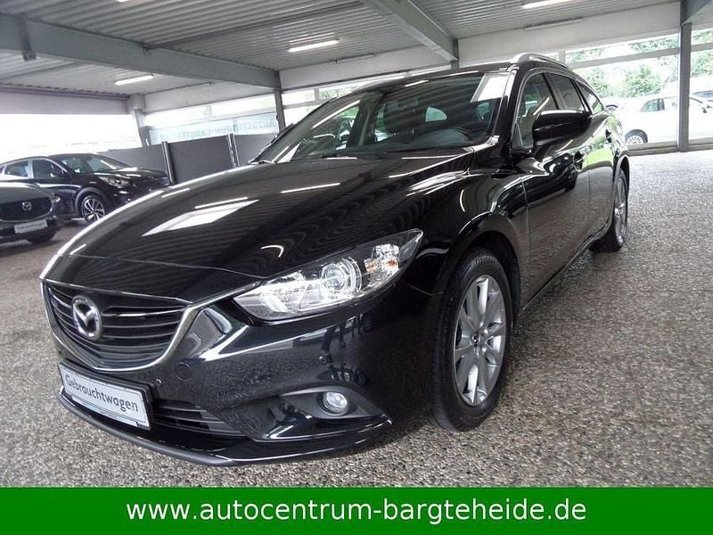 Schwarz Gebraucht 2015 Mazda 6 Center-Line Kombi | 14.990 € (Fairer Preis) - Bild 1/4