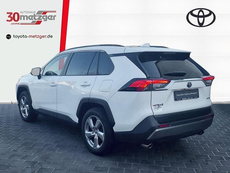 Gebraucht Toyota RAV4 Hybrid Club 218 PS (160 kW) 2019 Weiss SUV