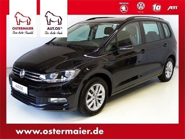 Schwarz metallic Gebraucht 2016 VW Touran Comfortline Van / Kleinbus | 21.750 € (Fairer Preis) - Bild 1/4