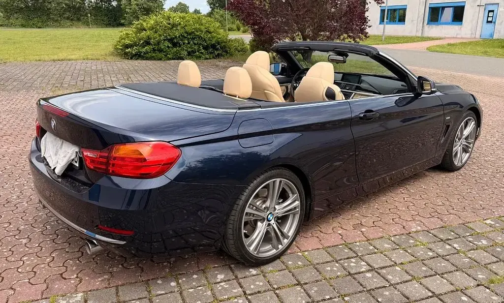 Gebraucht BMW 435 Luxury Line 306 PS (225 kW) 2014 Blau Cabrio