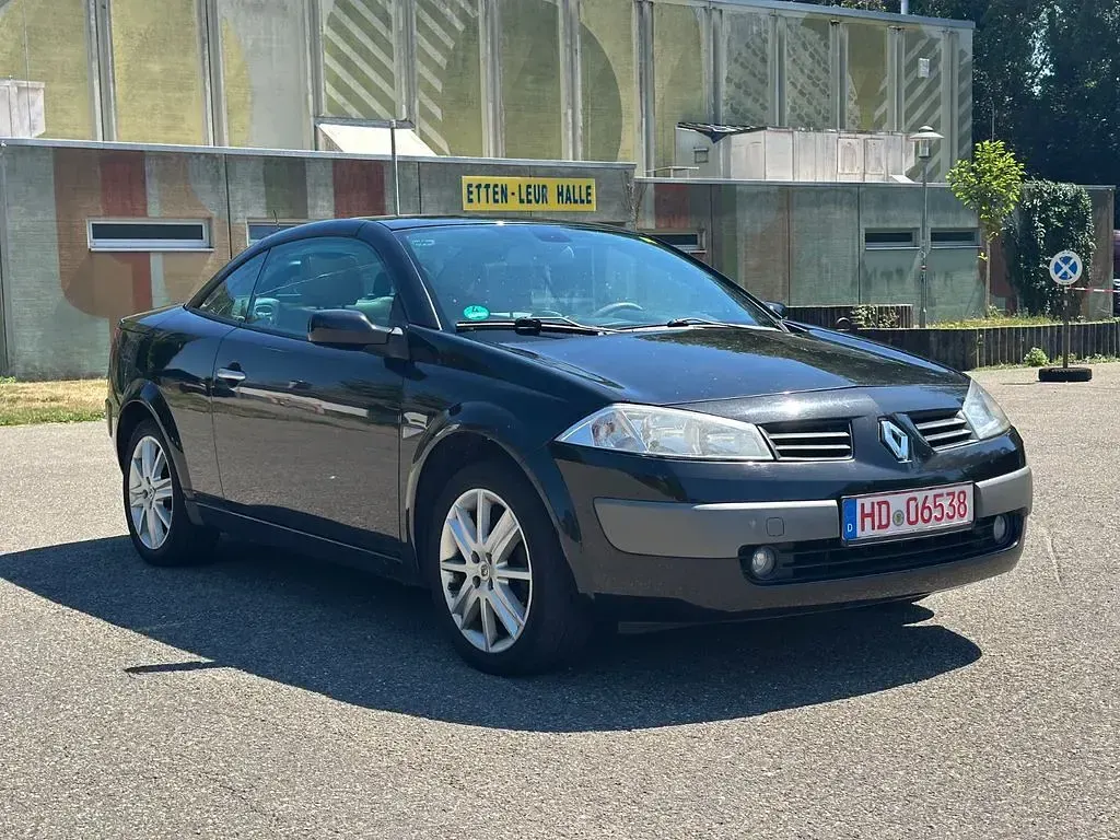 Gebraucht Renault Mégane Cabriolet Privilege 135 PS (99 kW) 2005 Schwarz Cabrio