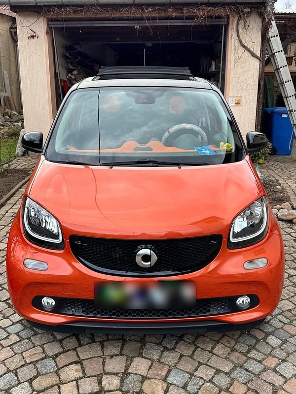 Gebraucht Smart ForFour 71 PS (52 kW) 2015 Orange Kleinwagen