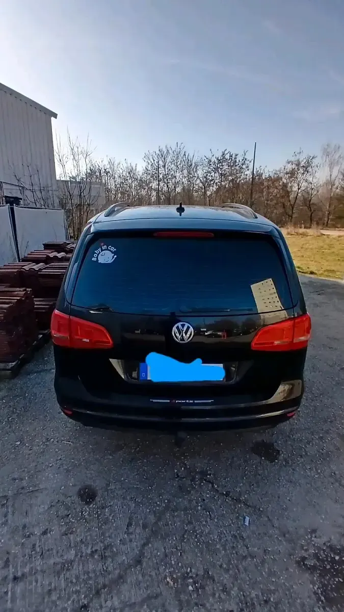 Gebraucht VW Sharan 150 PS (110 kW) 2015 Schwarz Van / Kleinbus
