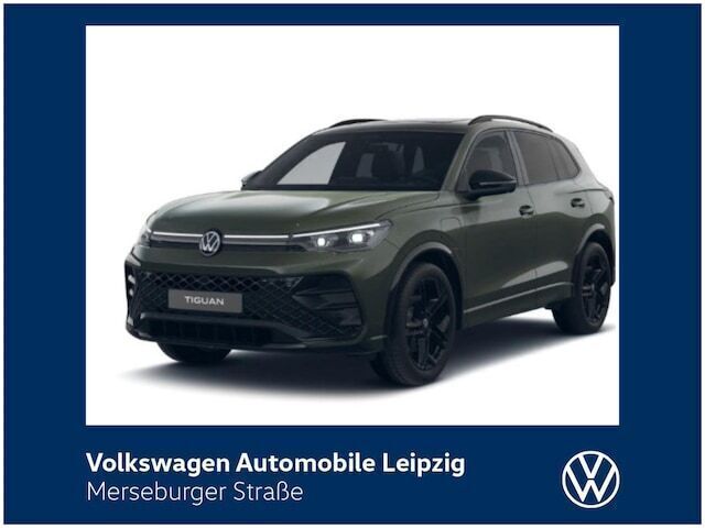 Cipressinogrün metallic Gebraucht 2024 VW Tiguan R-line SUV | 52.930 € (Fairer Preis) - Bild 1/3