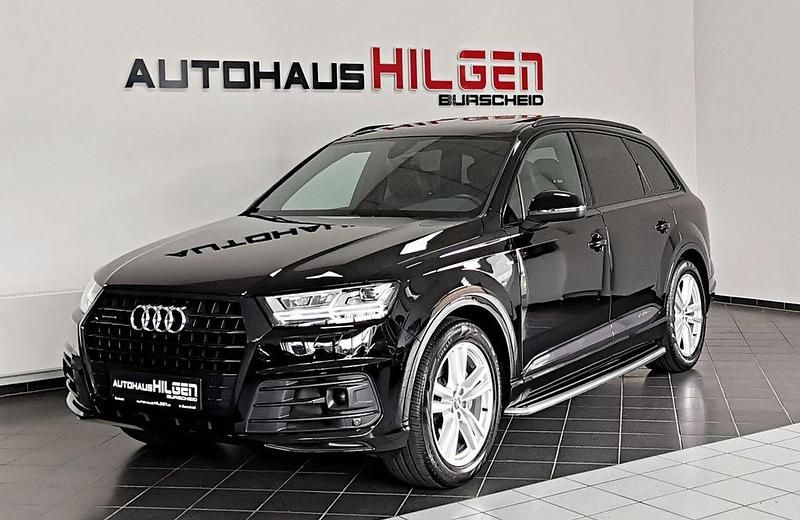 Schwarz Gebraucht 2018 Audi Q7 S-Line SUV | 52.850 € (Fairer Preis) - Bild 1/4