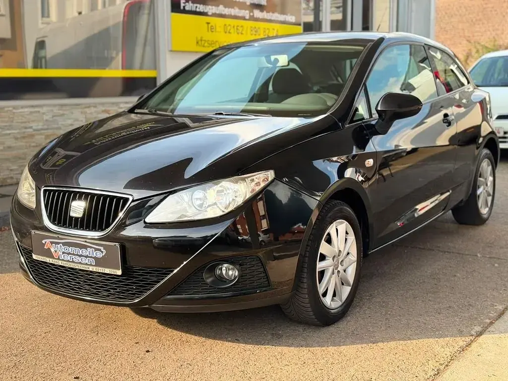 Gebraucht Seat Ibiza SC Style 86 PS (63 kW) 2009 Schwarz Kleinwagen