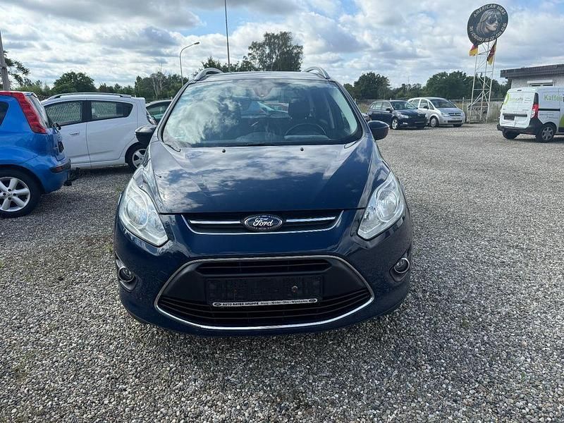 Blau Gebraucht 2014 Ford Grand C-Max SYNC Edition Van / Kleinbus | 4.800 € (Fairer Preis) - Bild 1/4