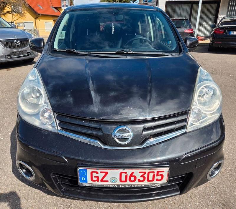 Gebraucht Nissan Note I-Way 88 PS (64 kW) 2013 Schwarz Kleinwagen