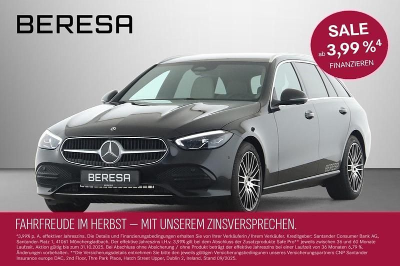 Metalliclack sodalithblau Gebraucht 2025 Mercedes C200 AMG Kombi | 47.950 € - Bild 1/4