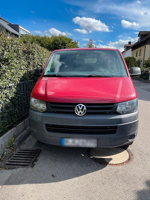 Usata VW Transporter 84 CV (61 kW) 2010 Rosso Furgone