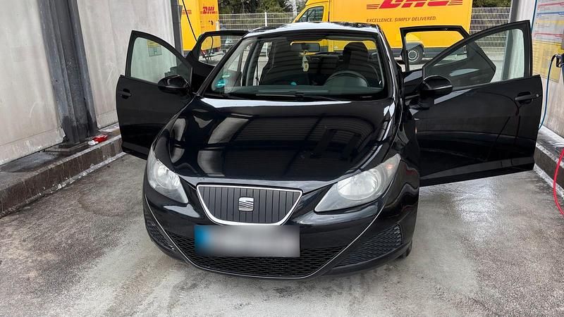 Gebraucht Seat Ibiza 75 PS (55 kW) 2011 Schwarz Kleinwagen