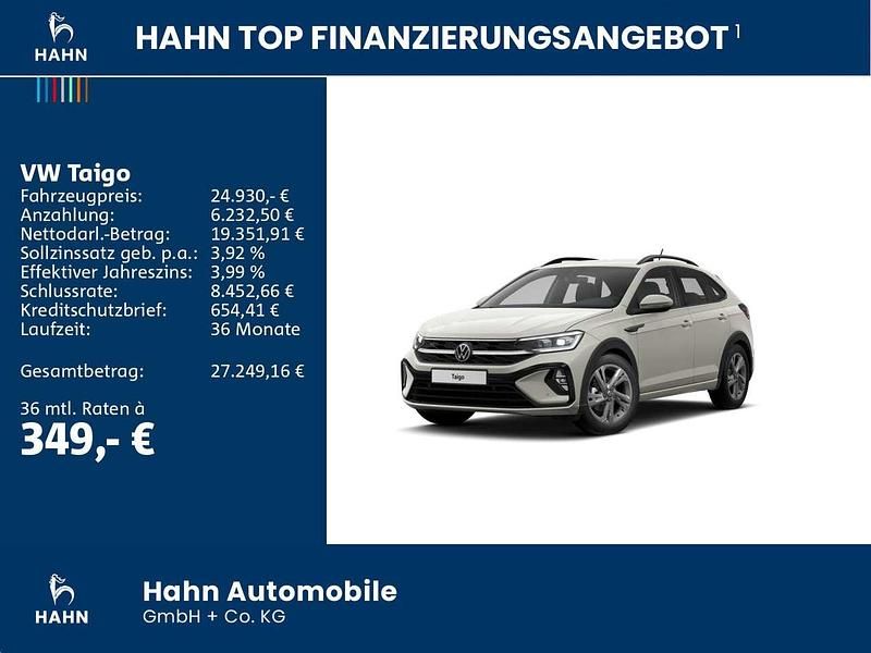Gebraucht VW Taigo R-line 110 PS (80 kW) 2024 Grau SUV
