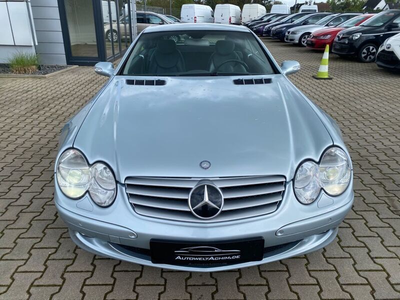 Gebraucht Mercedes SL500 306 PS (225 kW) 2002 Silber Cabrio