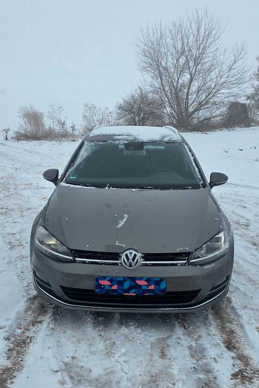 Grau Gebraucht 2015 VW Golf VII Highline Kombi | 11.699 € (Fairer Preis) - Bild 1/4
