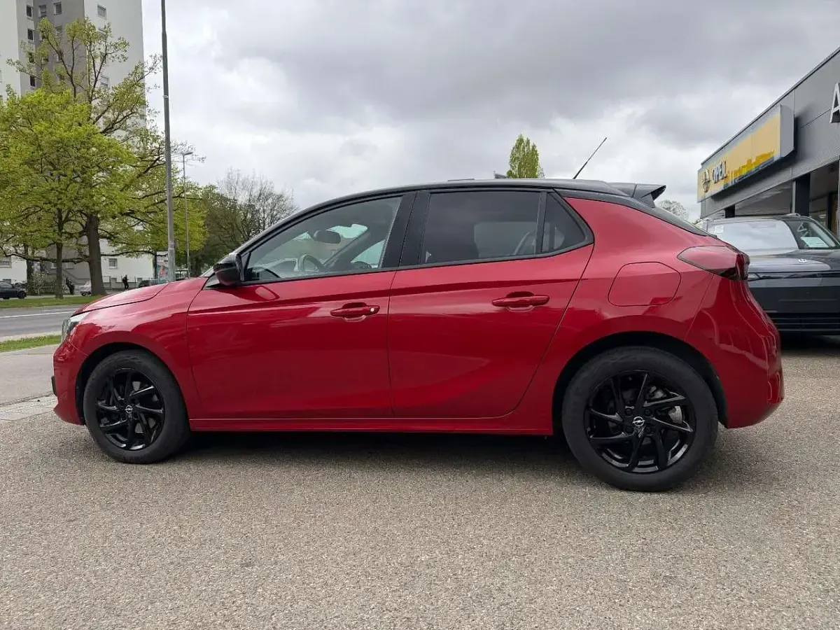 Gebraucht Opel Corsa GS Line 101 PS (74 kW) 2022 Chili rot/kardio rot Kleinwagen
