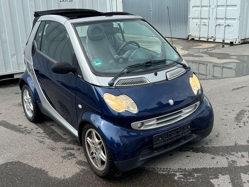 Blau Gebraucht 2003 Smart ForTwo Cabrio Pulse Cabrio | 690 € (Superpreis) - Bild 1/4