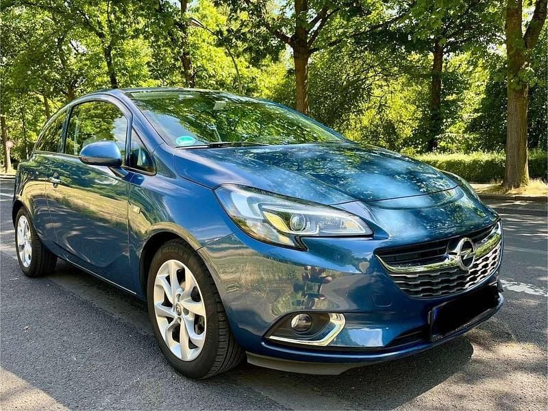 Blau Gebraucht 2015 Opel Corsa Innovation Limousine | 7.490 € (Guter Preis) - Bild 1/4