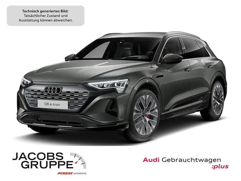 Gebraucht Audi Q8 e-tron Advanced 300 kW (408 PS) 2024 Grau SUV