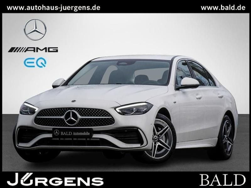 Weiß Gebraucht 2025 Mercedes C300e AMG Limousine | 42.850 € (Superpreis) - Bild 1/4