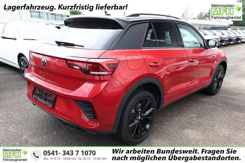 Kings red metallic / dach... Neu 2025 VW T-Roc R-line SUV | 34.293 € (Guter Preis) - Bild 1/4