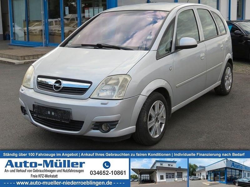 Silber Gebraucht 2006 Opel Meriva Edition Van / Kleinbus | 850 € (Superpreis) - Bild 1/4