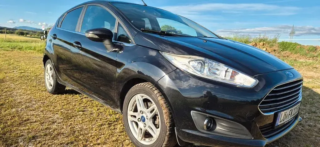 Gebraucht Ford Fiesta Titanium 101 PS (74 kW) 2015 Schwarz Kleinwagen