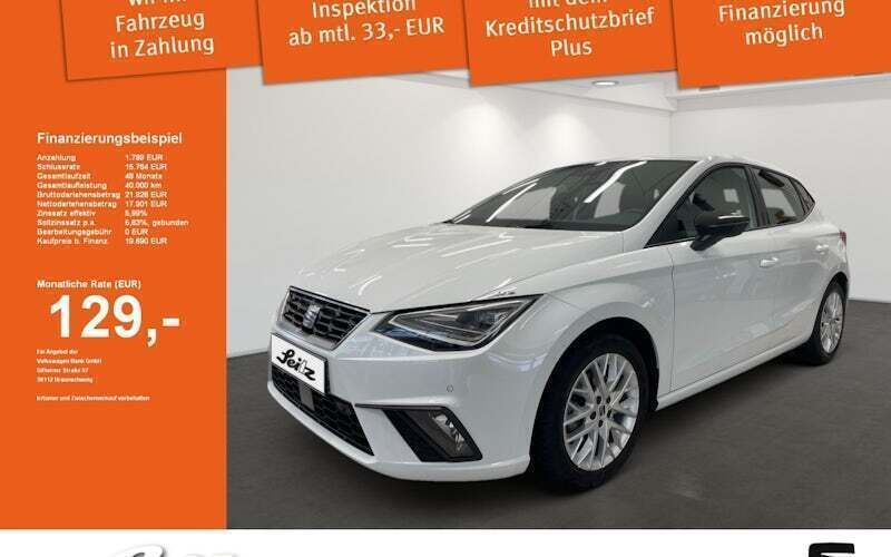Weiß Gebraucht 2024 Seat Ibiza FR Limousine | 19.690 € (Guter Preis) - Bild 1/4