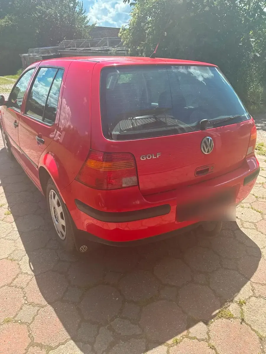 Gebraucht VW Golf IV 75 PS (55 kW) 1999 Rot Kleinwagen