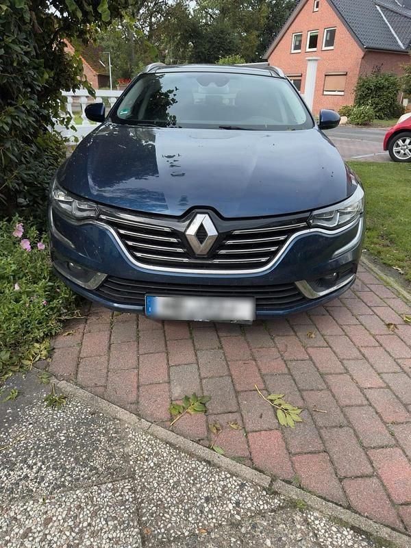 Blau Gebraucht 2016 Renault Talisman GrandTour Intens Kombi | 10.799 € (Teuer) - Bild 1/4