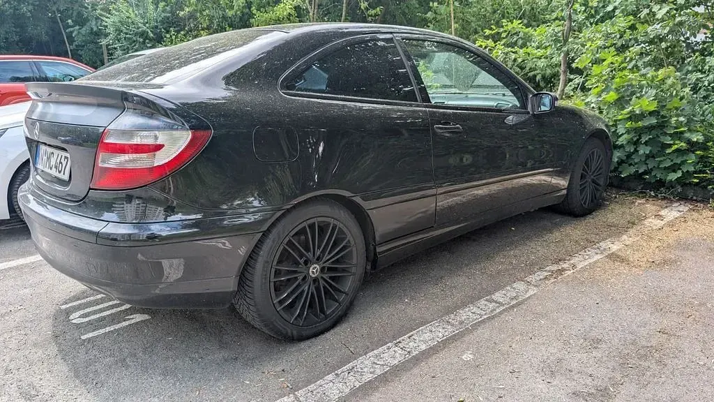 Gebraucht Mercedes CLC200 163 PS (119 kW) 2005 Schwarz Coupé