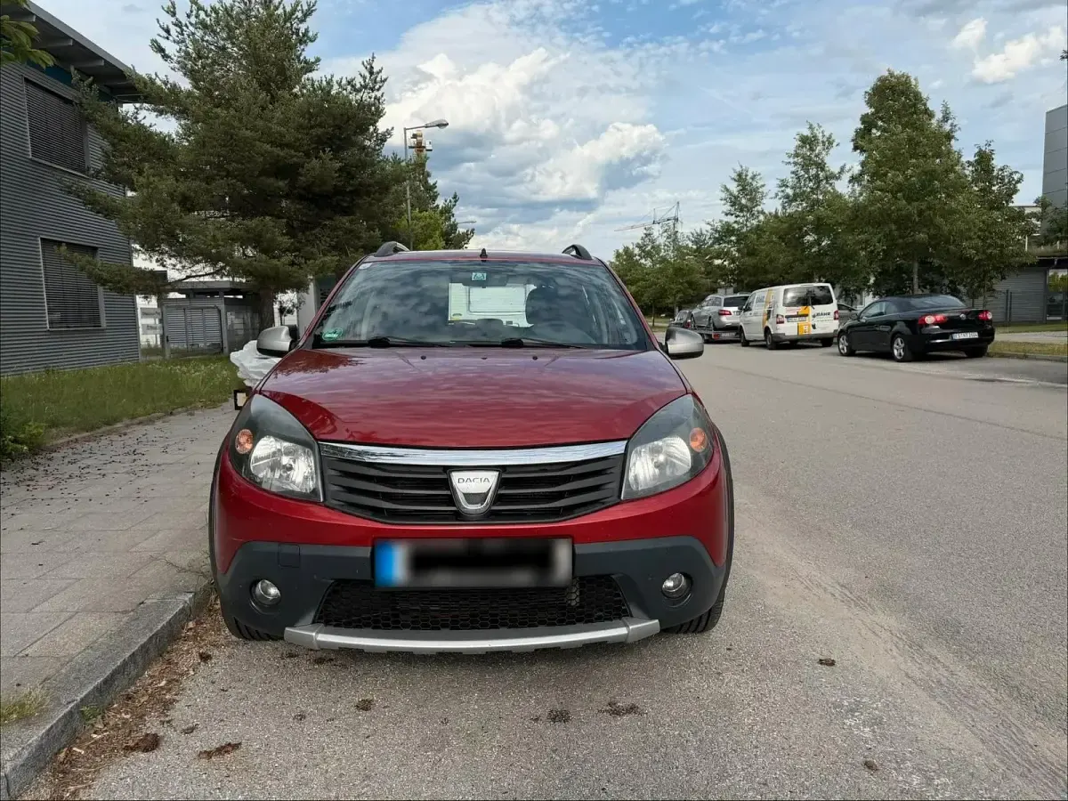 Gebraucht Dacia Sandero Stepway 87 PS (63 kW) 2010 Rot SUV