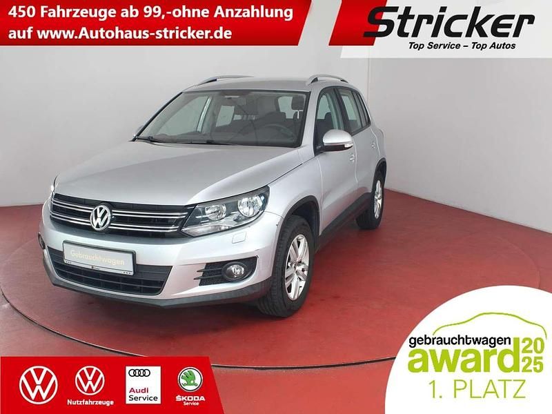 Silber Gebraucht 2011 VW Tiguan Trendline SUV | 3.949 € (Superpreis) - Bild 1/4