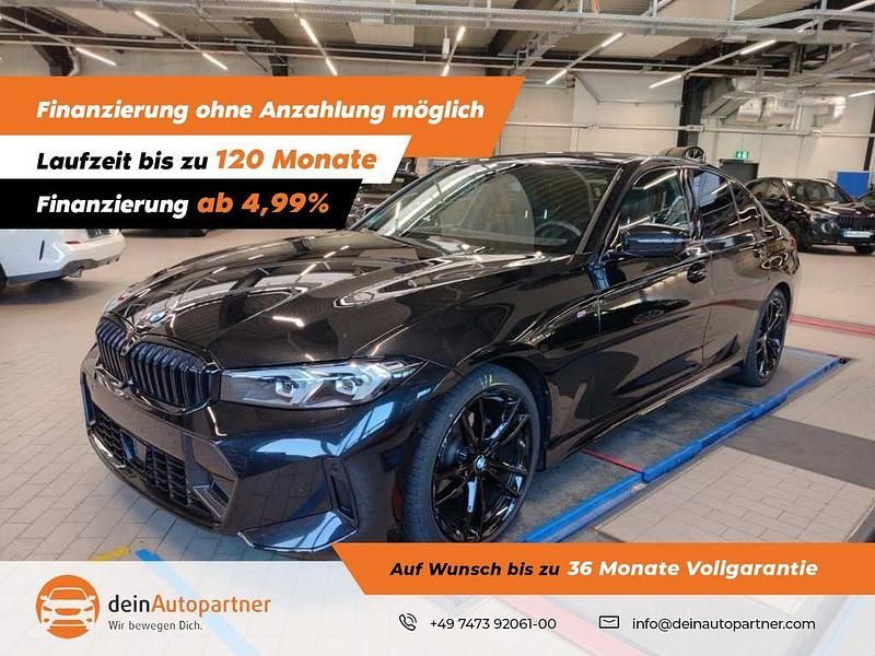 Black sapphire Gebraucht 2024 BMW 320 M Sport Limousine | 39.900 € (Fairer Preis) - Bild 1/4