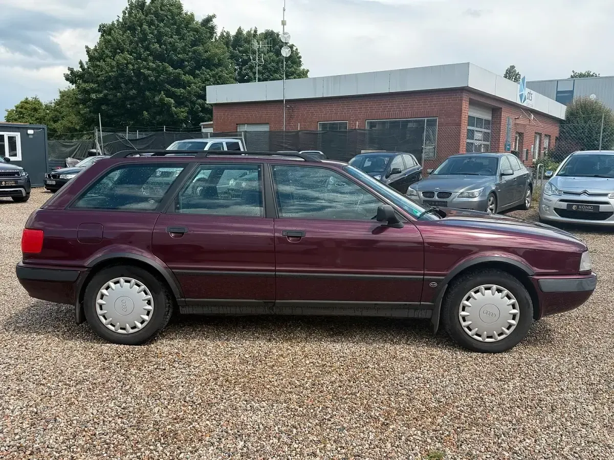Gebraucht Audi 80 116 PS (85 kW) 1994 Rot Kombi