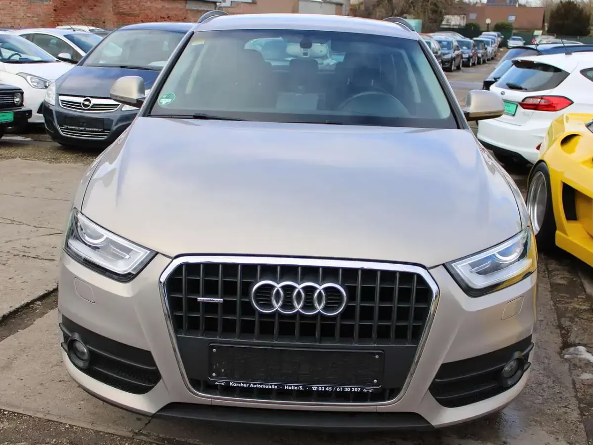 Gebraucht Audi Q3 170 PS (125 kW) 2013 Platinbeige metallic SUV