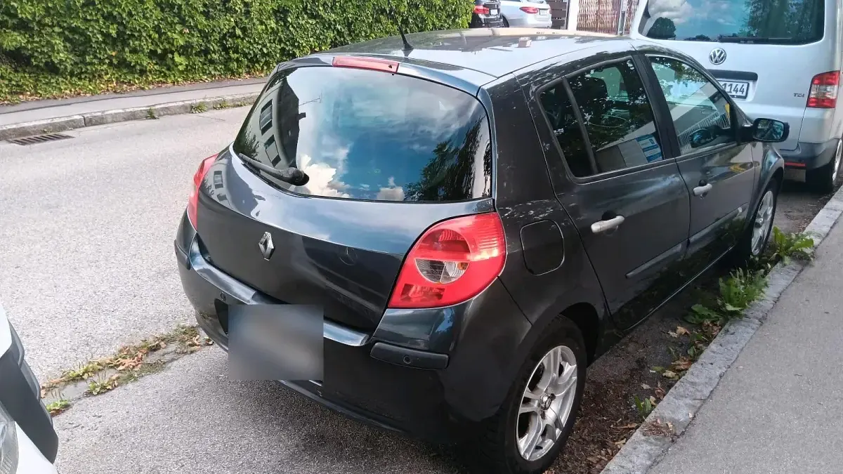 Gebraucht Renault Clio 100 PS (73 kW) 2008 Schwarz Kleinwagen
